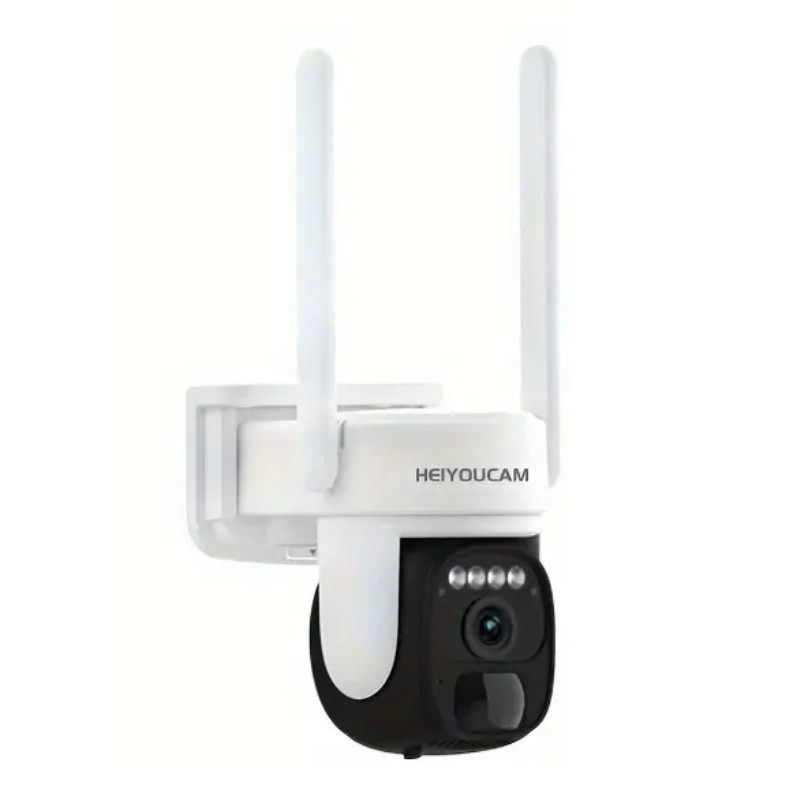 NNETM Wireless Outdoor PTZ Solar Security Camera 360°