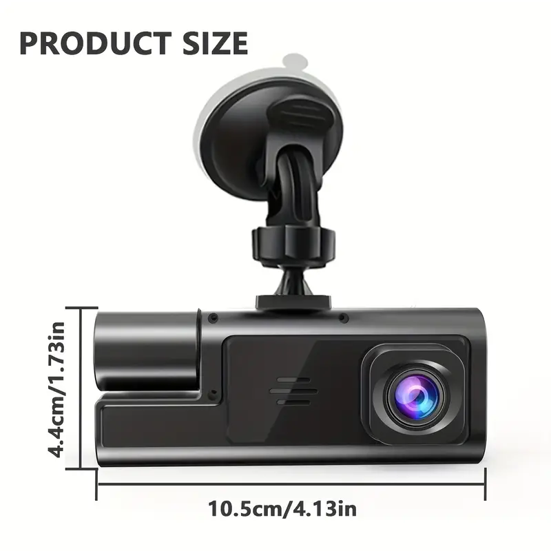NNETM Dash Cam with 1080P Night Vision & G-Sensor